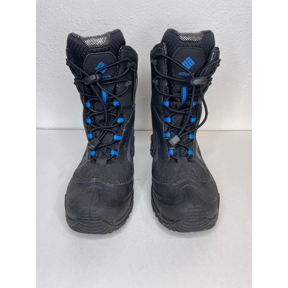 Columbia Kids Boots Bugaboot Plus IV Omni-Heat Waterproof 5 Black BY5955-010
